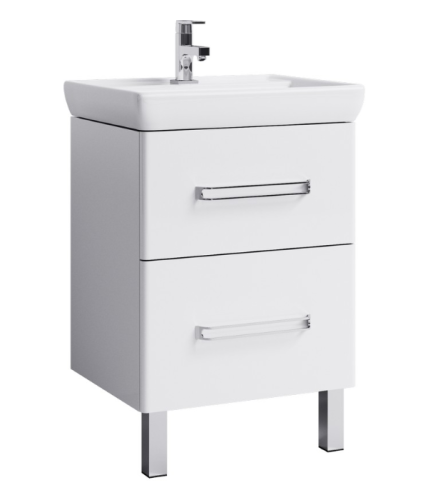 Тумба с умывальником AQWELLA Neo 60 Белый Neo.01.06